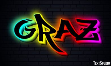 Graz Efecto de Texto