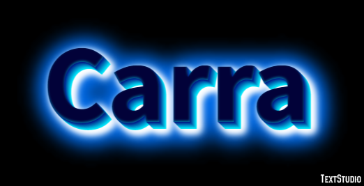 Carra Text Effect