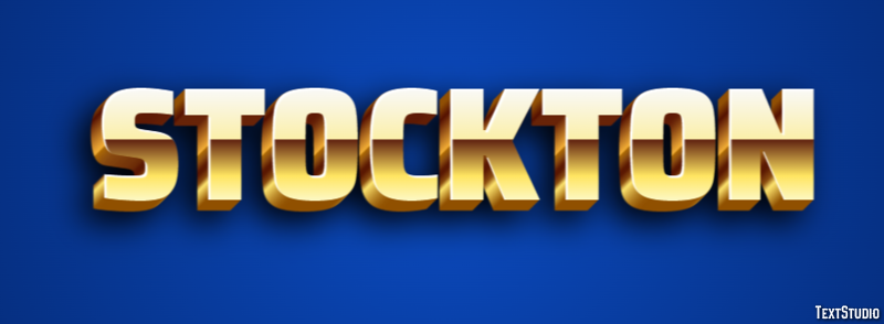 Stockton Efekt tekstowy