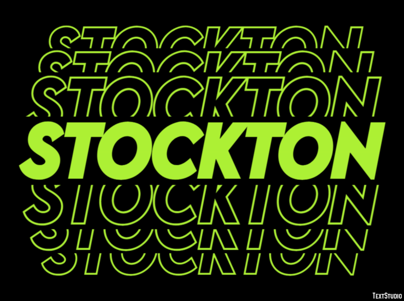 Stockton Efekt tekstowy