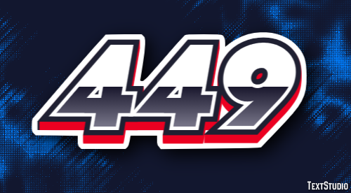 449 Tekst Effect