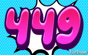 449 Effet de texte