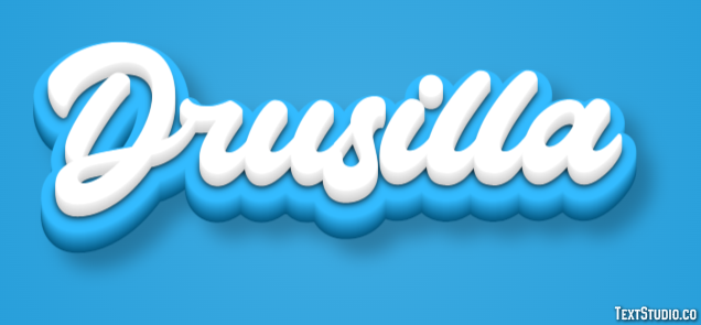 Drusilla Text Effect