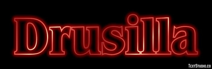 Drusilla Text Effect