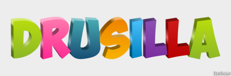 Drusilla Text Effect