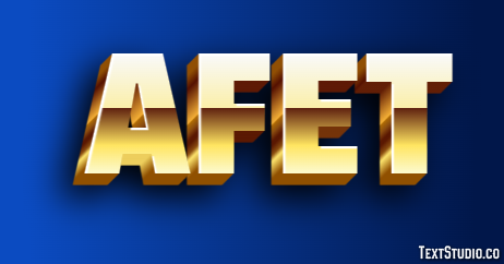 Afet Texteffekt