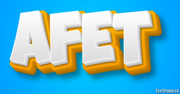 Afet Texteffekt