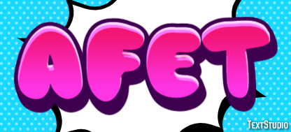Afet Texteffekt