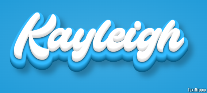 Kayleigh Text Effect