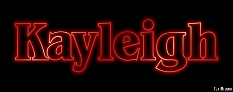Kayleigh Text Effect