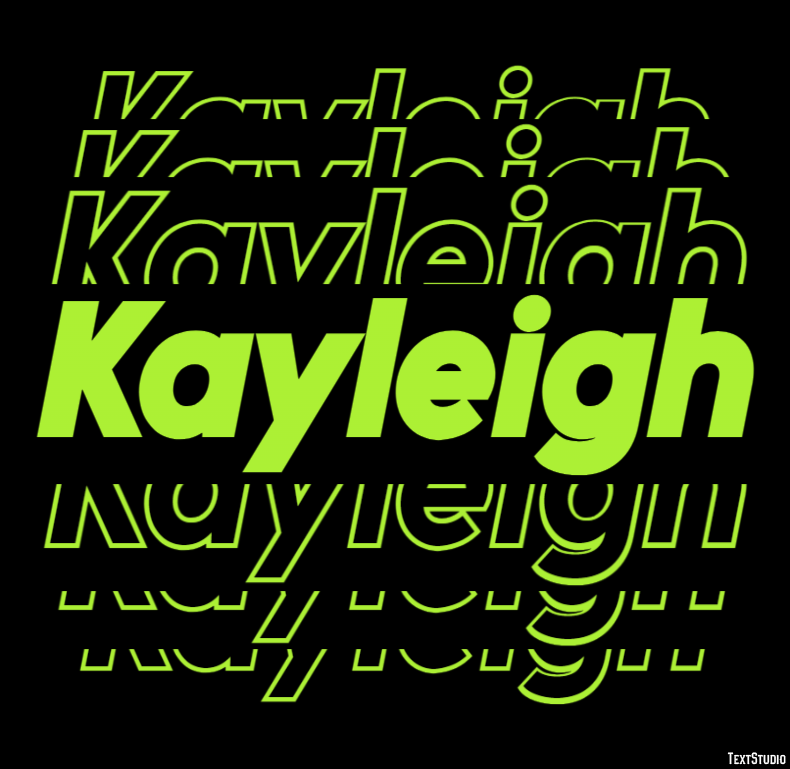 Kayleigh Text Effect