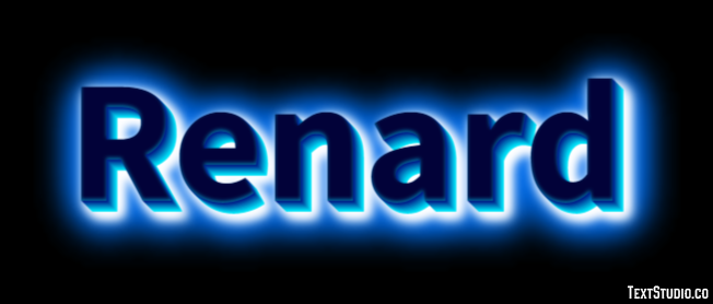 Renard Effetto testo