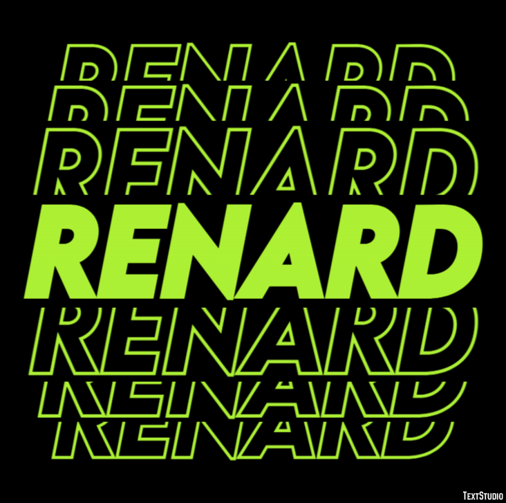 Renard Effetto testo