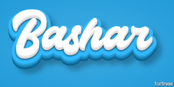 Bashar Text Effect