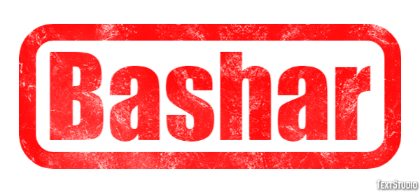 Bashar Text effect