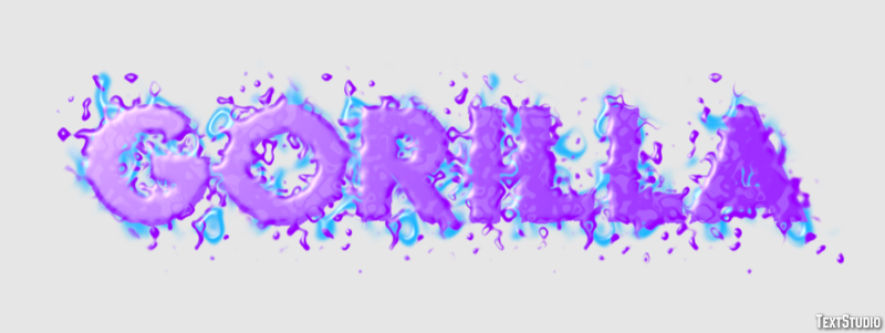 Gorilla Text Effect