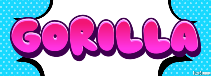 Gorilla テキスト効果