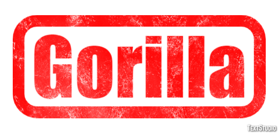Gorilla テキスト効果
