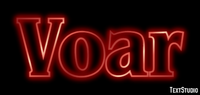 Voar Effetto testo