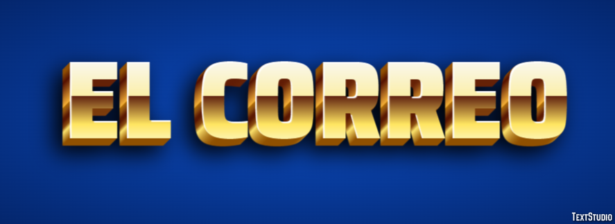 El Correo テキスト効果