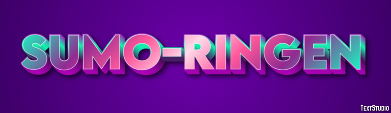 Sumo-Ringen Effet de texte
