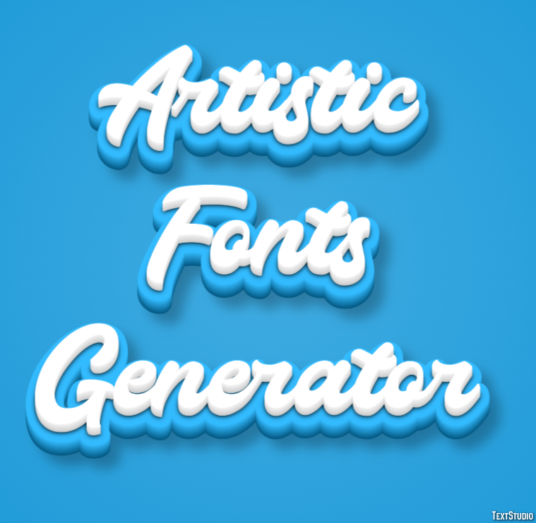 Artistic Fonts Generator Efeito de texto