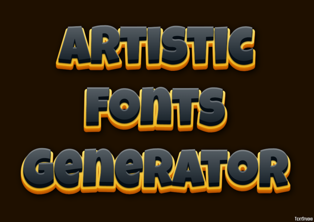 Artistic Fonts Generator テキスト効果