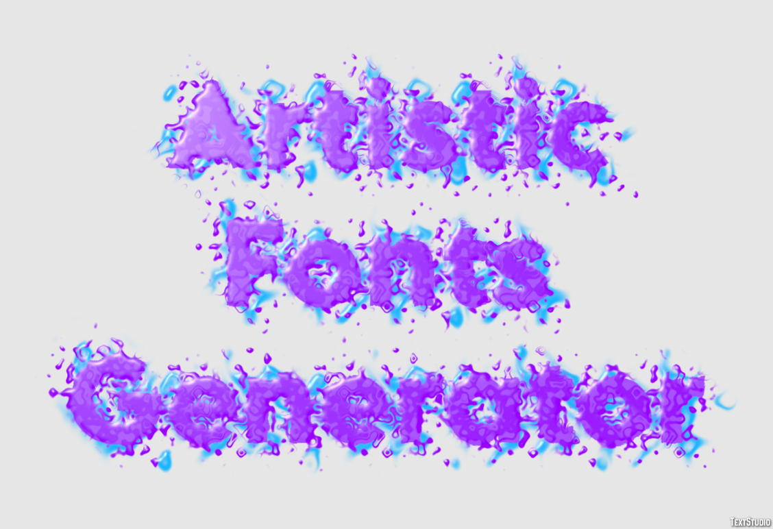 Artistic Fonts Generator テキスト効果