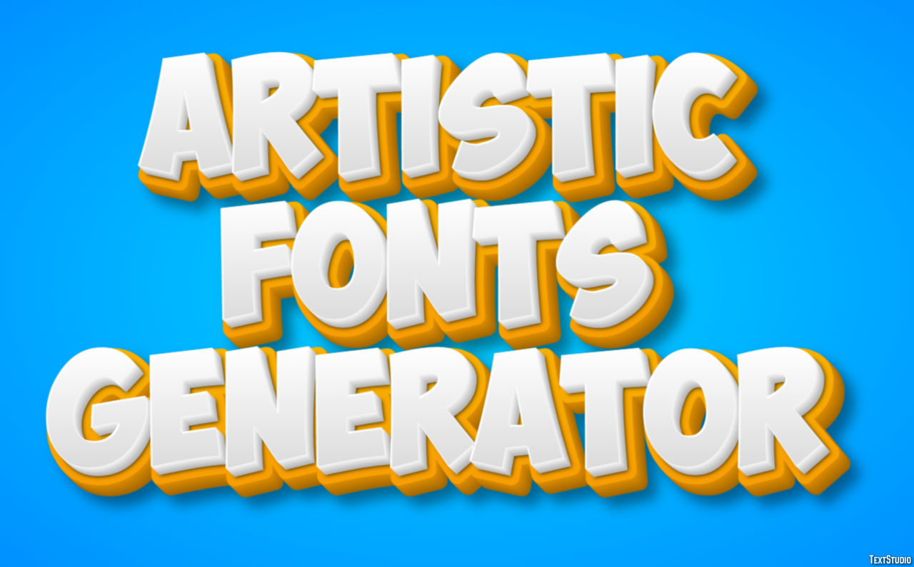 Artistic Fonts Generator テキスト効果