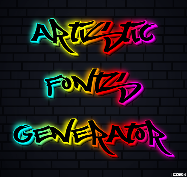 Artistic Fonts Generator テキスト効果