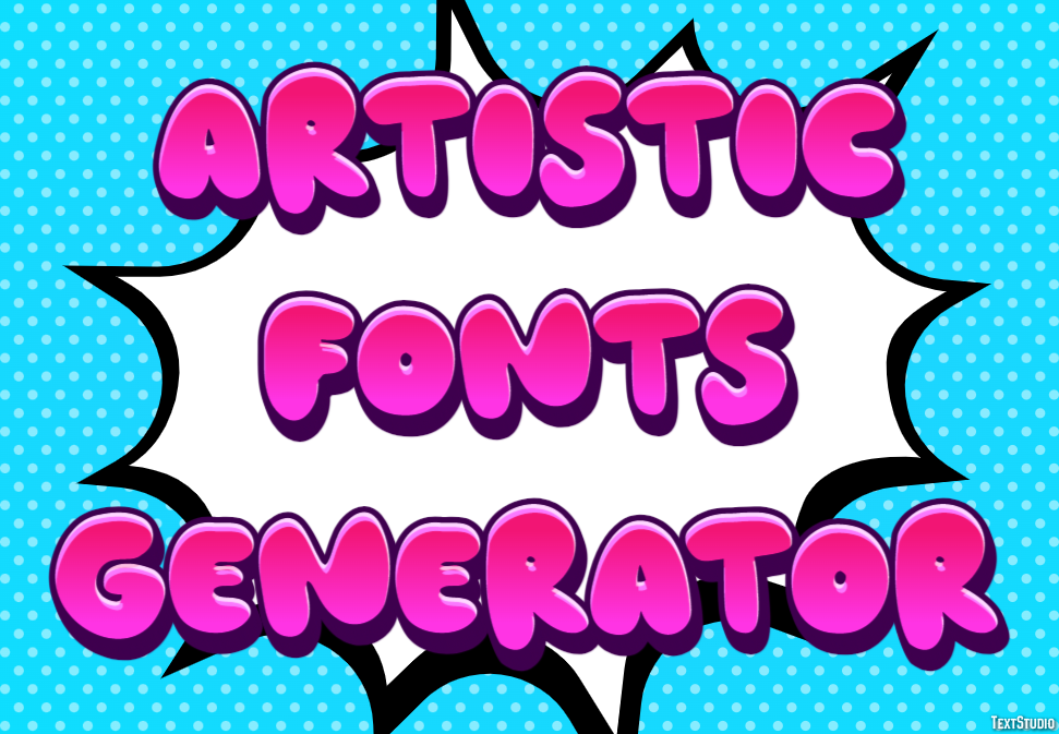 Artistic Fonts Generator Efeito de texto