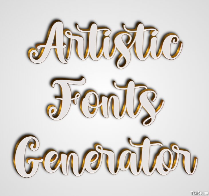 Artistic Fonts Generator テキスト効果