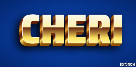 Cheri Text Effect