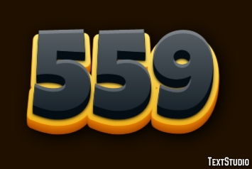 559 Tekst Effect