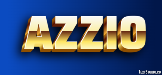 Azzio Effetto testo