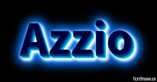 Azzio Effetto testo