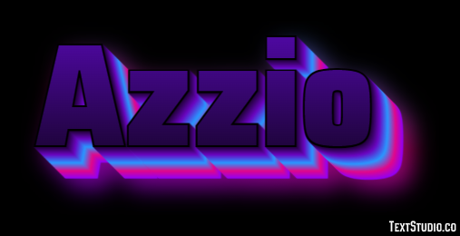 Azzio Effetto testo
