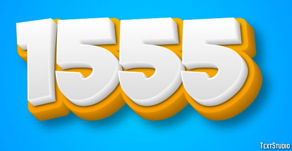1555 Efecto de Texto