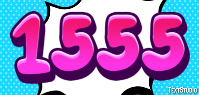 1555 Effet de texte