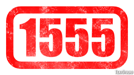 1555 Effet de texte