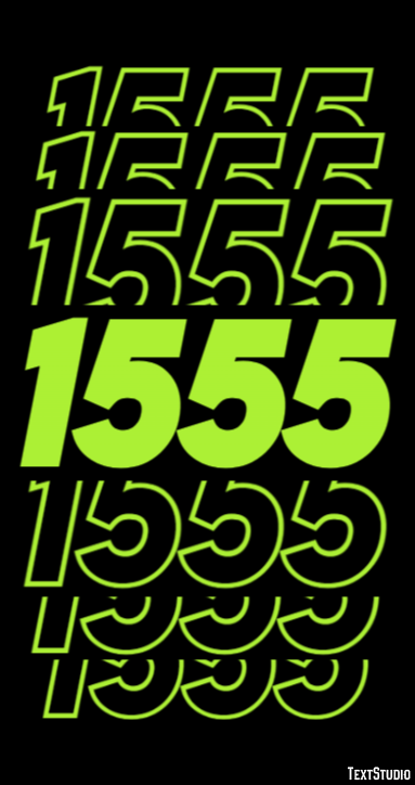 1555 Effet de texte