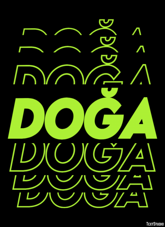 Doğa Texteffekt