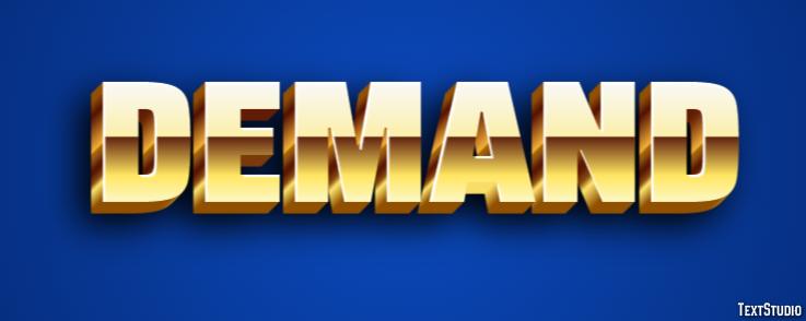 Demand Text Effect