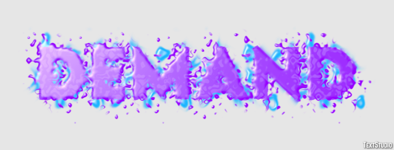 Demand Texteffekt