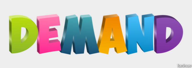 Demand Text Effect