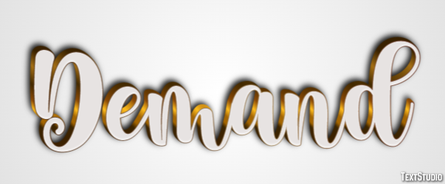 Demand Text Effect