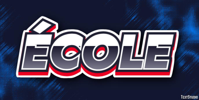 école Text Effect