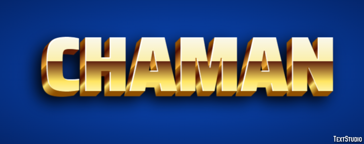 Chaman Text effect