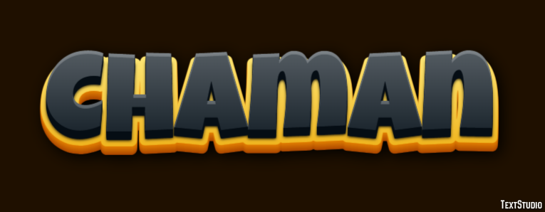 Chaman Texteffekt