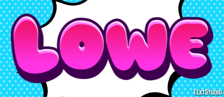 Löwe Efeito de texto